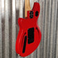Reverend Kingbolt F Sonic Metallic Cherry Railhammer Guitar #70228