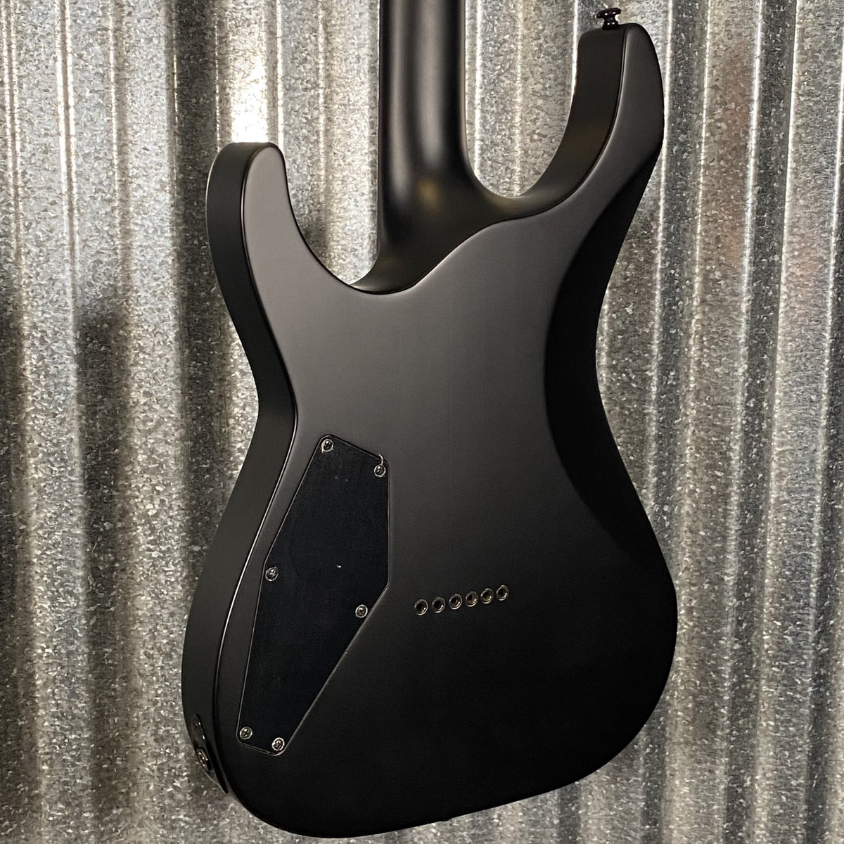 ESP LTD M-HT Black Metal Hard Tail Black Satin Guitar MHTBKMBLKS #1924 Used