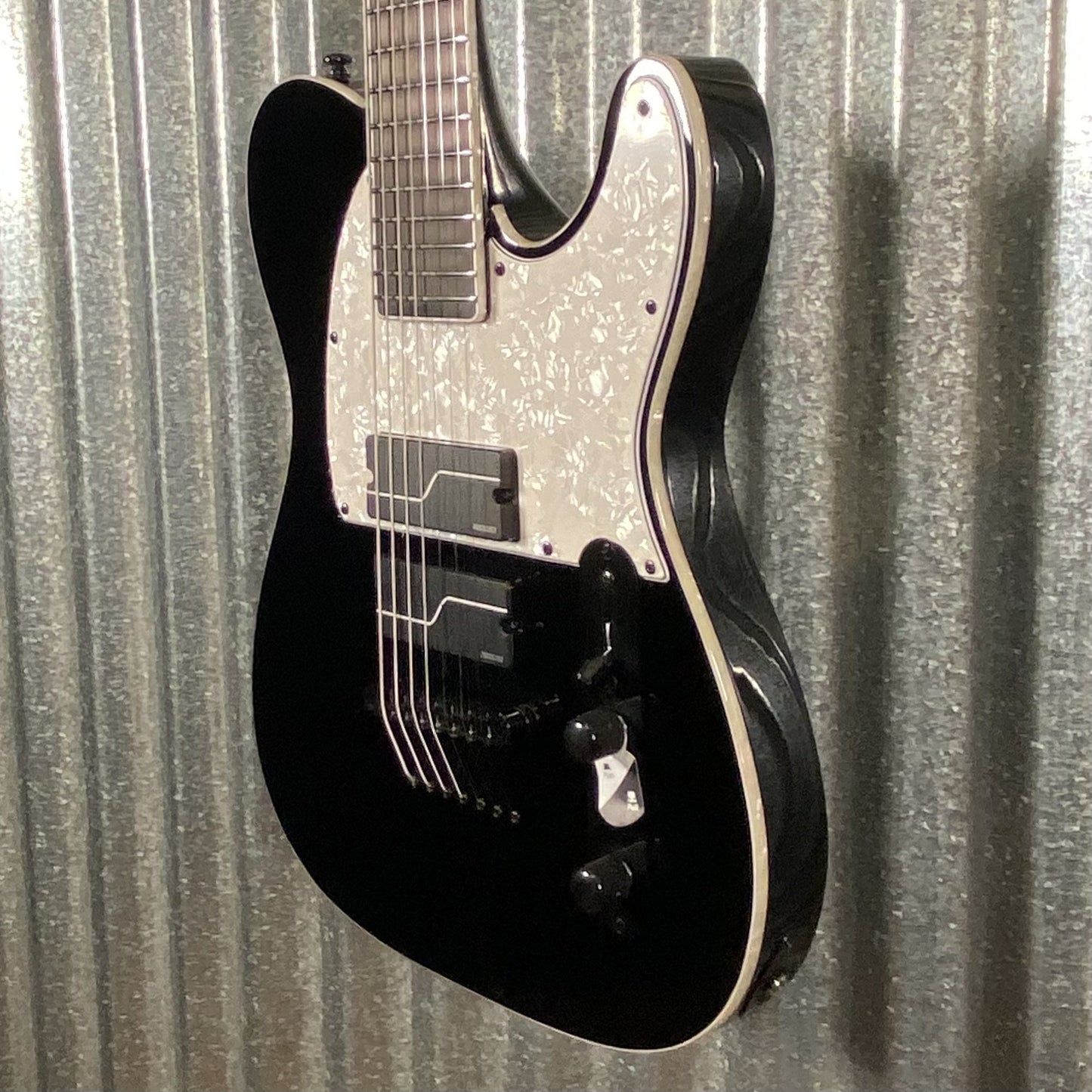 ESP LTD SCT-607B Stephen Carpenter 7 String Baritone Black Guitar Fluence Guitar & Case SCT607BBLK #2312 Used