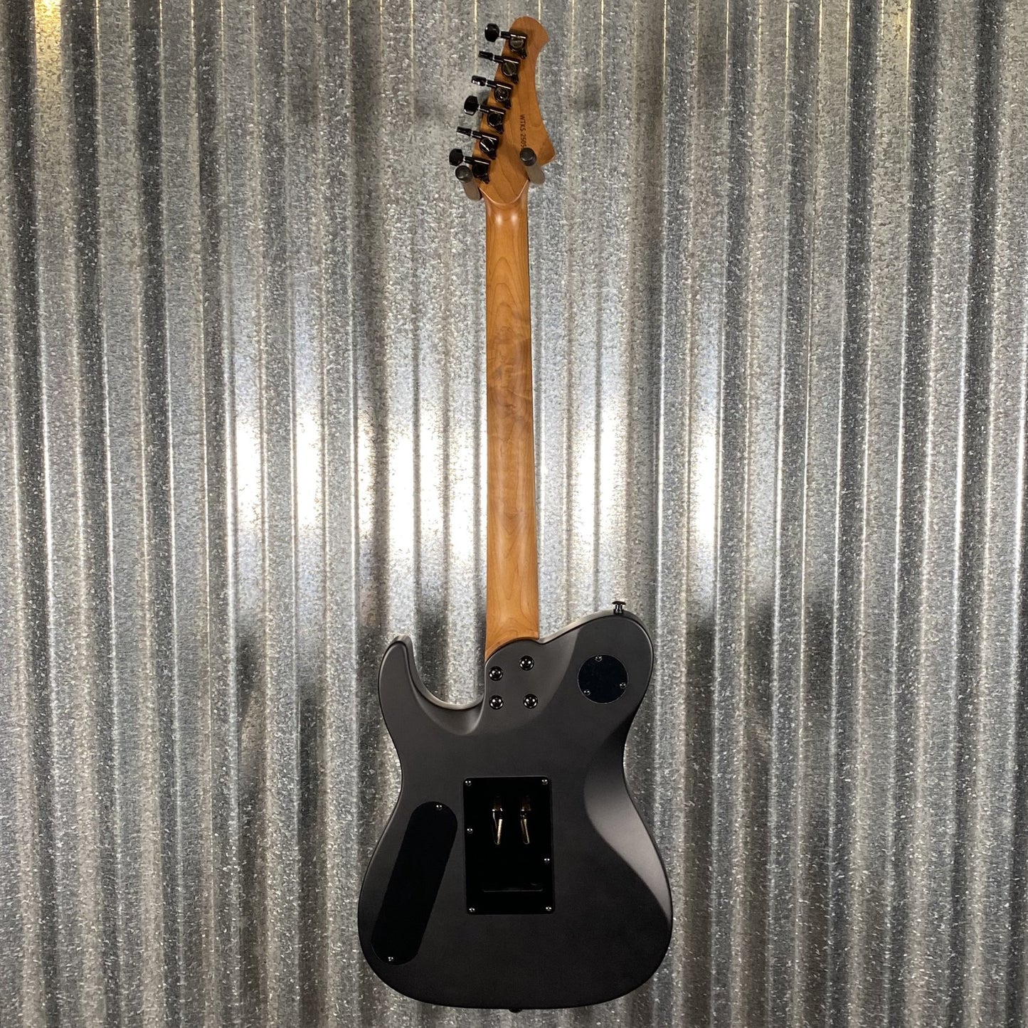 Westcreek Guitars Helyx T Style Dual Humbucker Black Guitar #0115 Used