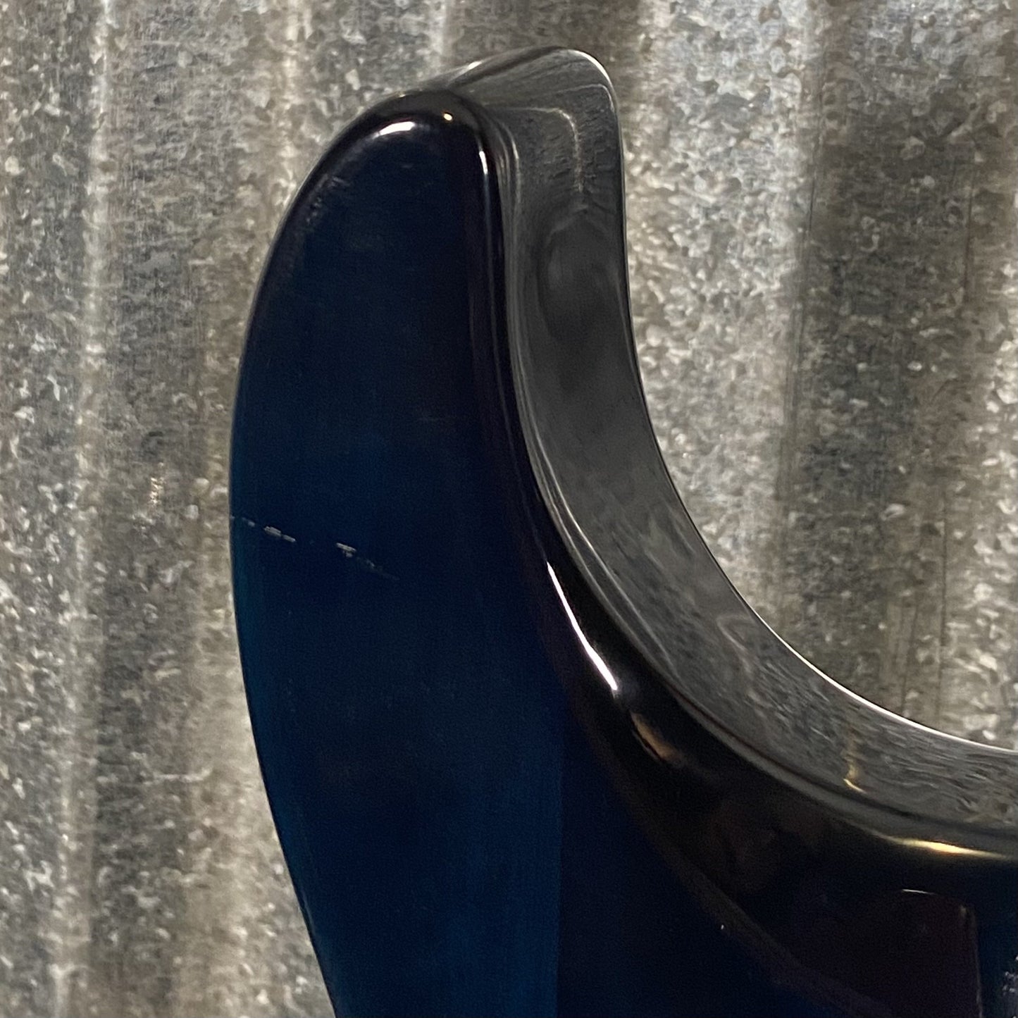 Westcreek Guitars Helyx T Style Dual Humbucker Ocean Vortex Blue Guitar #0034 Used