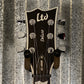 ESP LTD EC-1000 ET Evertune Bold Binding Black Guitar & Case #0054 Used