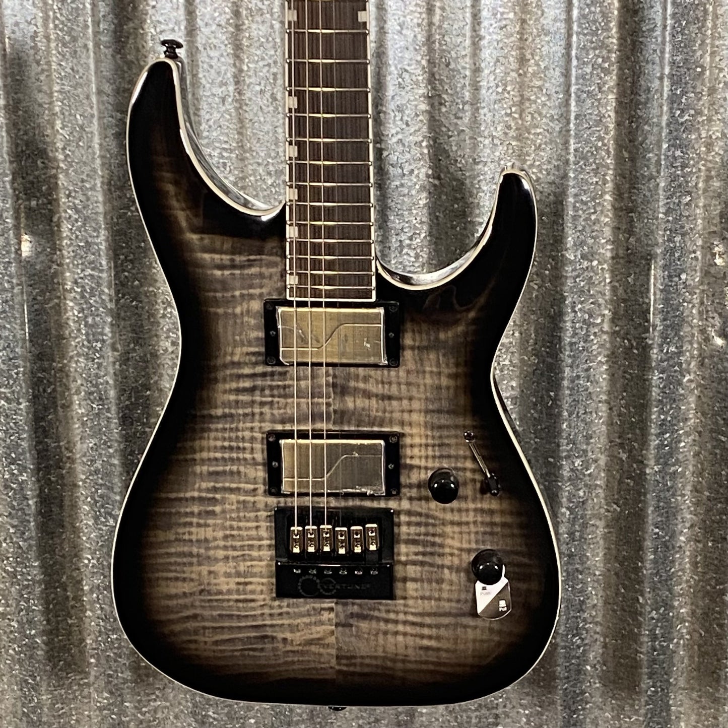ESP LTD MH-1000 Evertune Charcoal Burst Guitar #1953 Used