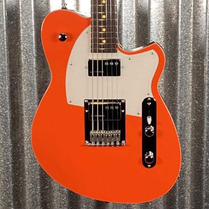 Reverend Charger Cleancut Feisty Red Railhammer Guitar #69916