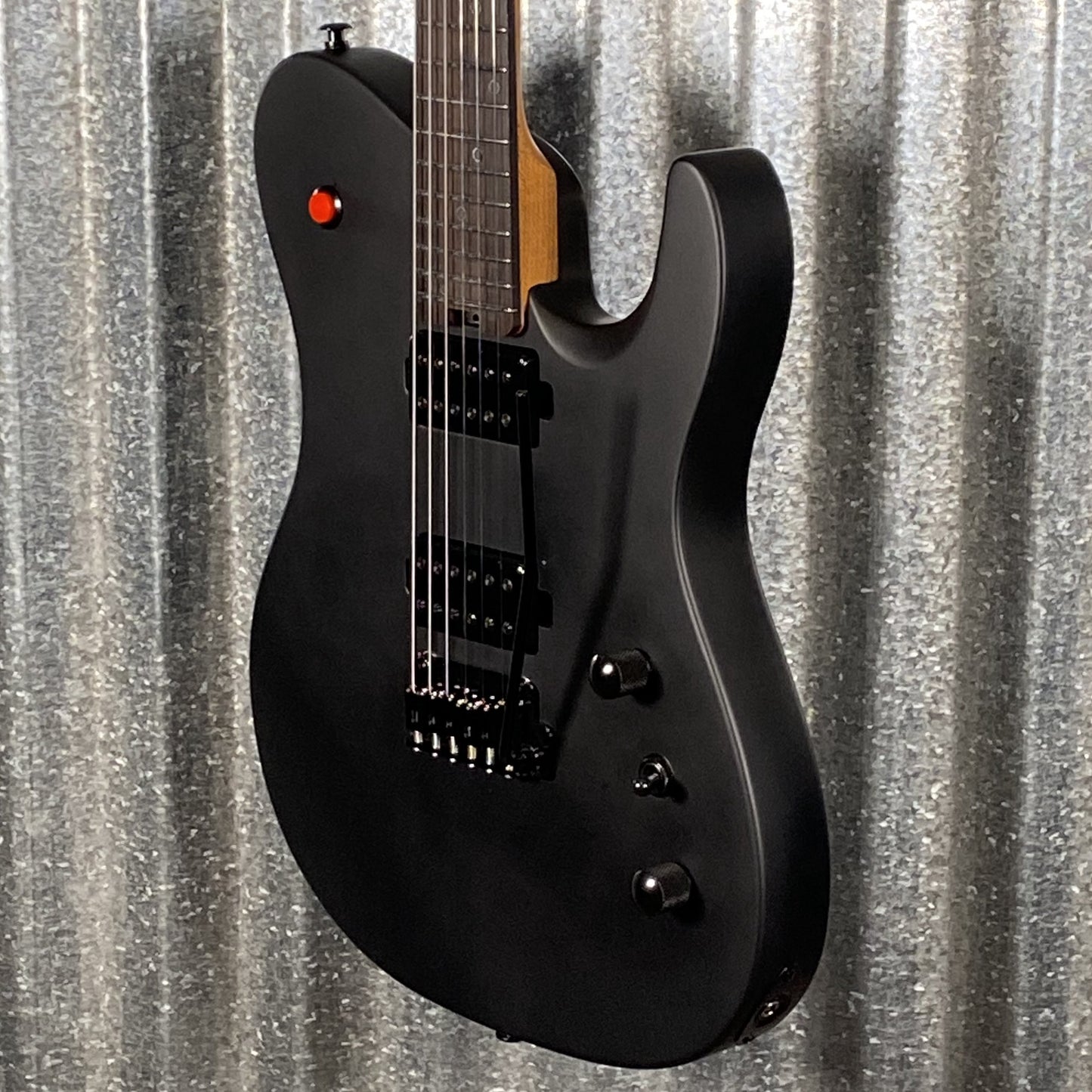Westcreek Guitars Helyx T Style Dual Humbucker Black Guitar #0115 Used