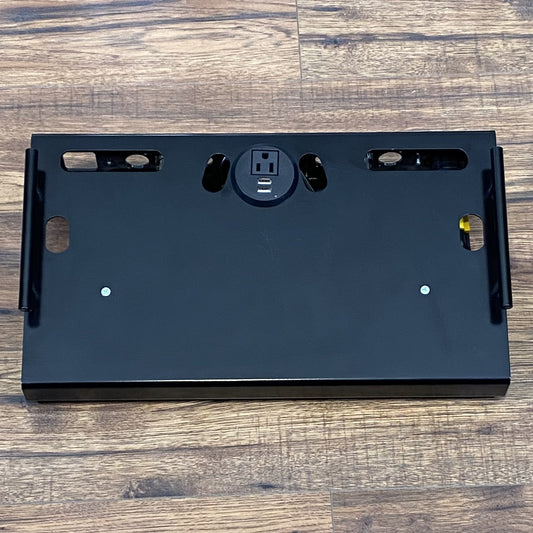 Go Pedalboards SIngle Tier 18" Guitar Effect Pedalboard & Bag Black Demo