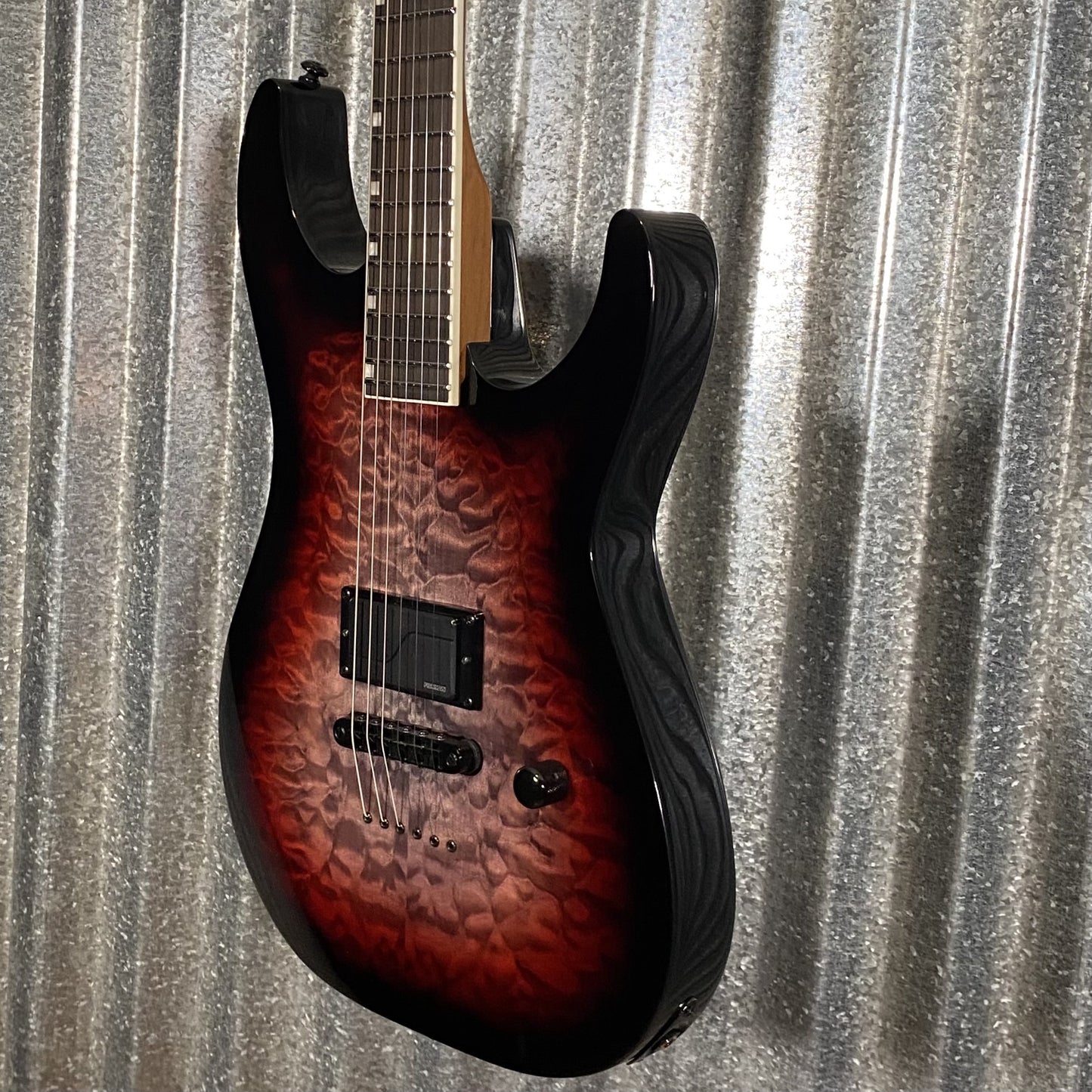 ESP LTD JM-1 Josh Middleton Deep Blood Moon Guitar & Case JMIQMDBLM #0083 Used