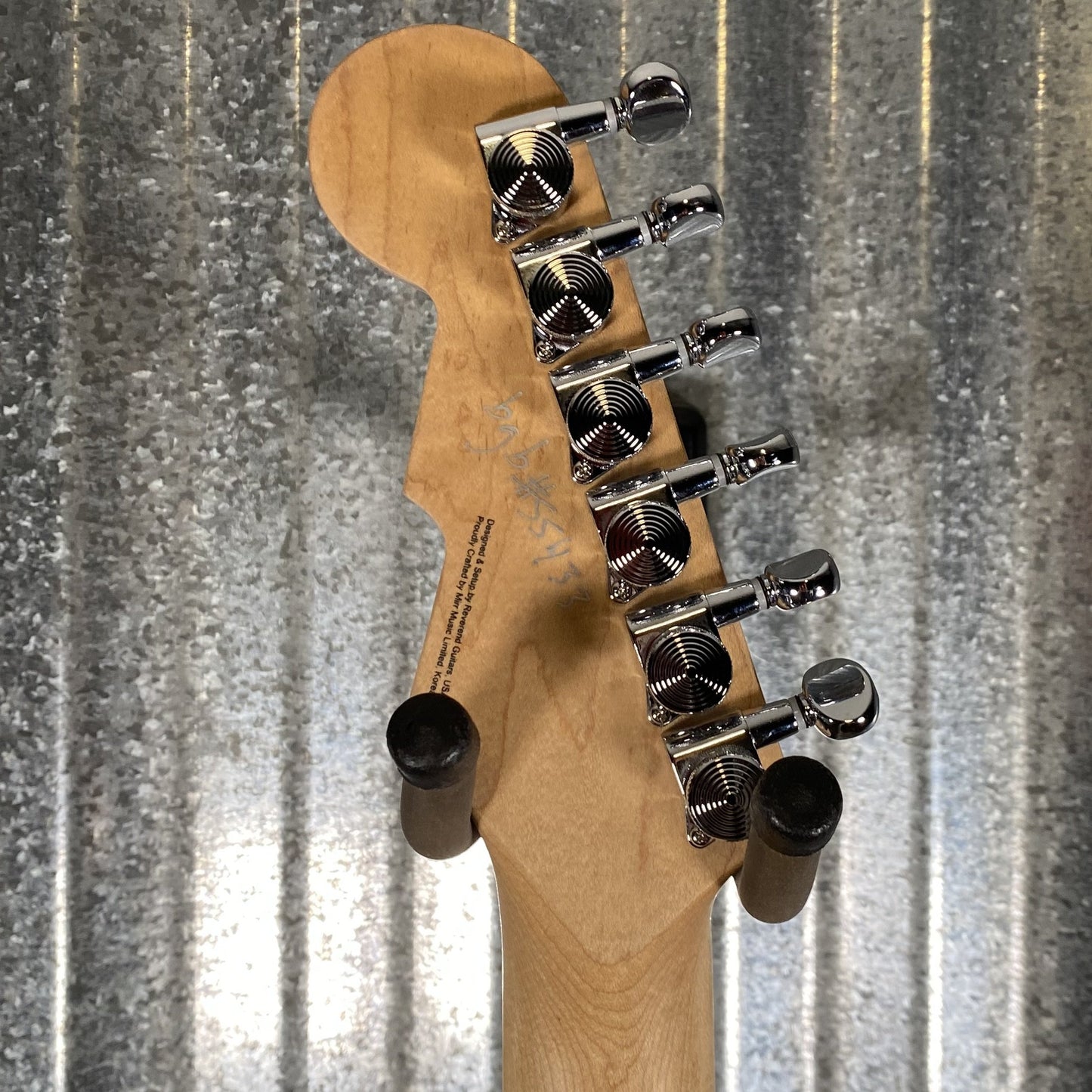 Reverend Six Gun HPP Periwinkle Burst Guitar #61658 Blem