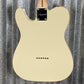 Fender Squier Telecaster Thinline Semi Hollow Olympic White Guitar #7392 Used