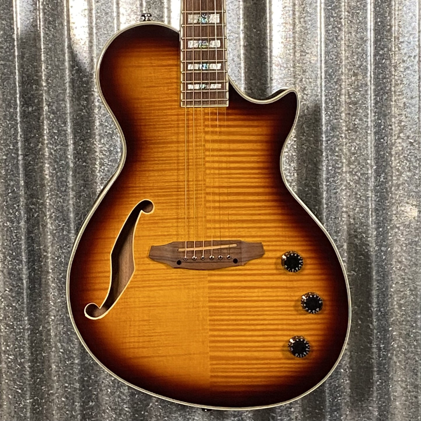 ESP Xtone Paramount Series PA-1 Semi Acoustic Thinline Guitar #0286 Used