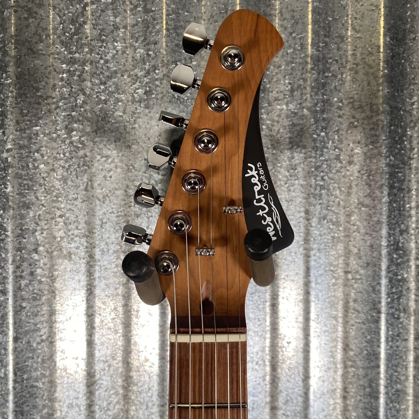 Westcreek Guitars TT-50KS T Style Dual Humbucker Guitar Black Guitar #0030 Used