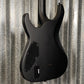 ESP LTD MH-1000B Baritone Black Satin Guitar MH1000BBLKS #1485 Used