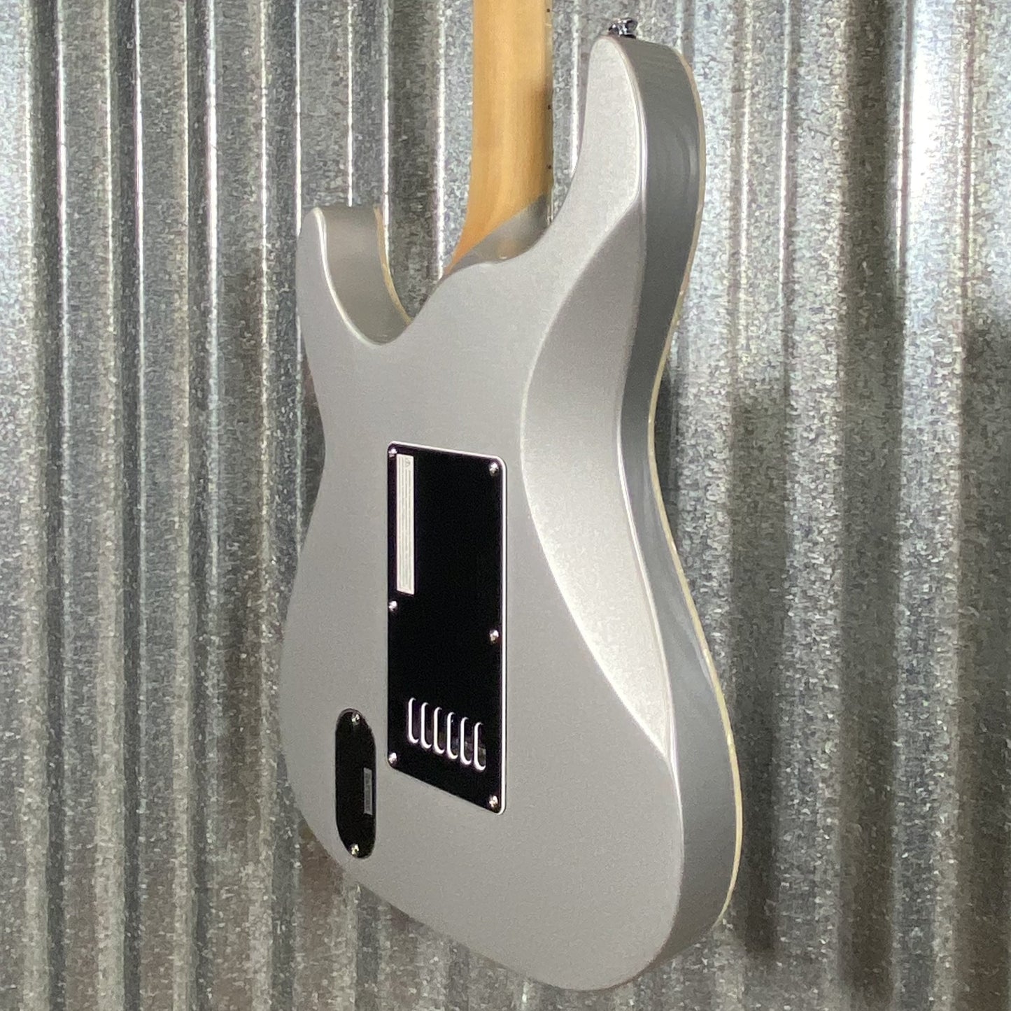 ESP LTD KSM-6 Ken Susi Evertune Metallic Silver Guitar & Case KSM6EtMS #0272 Used