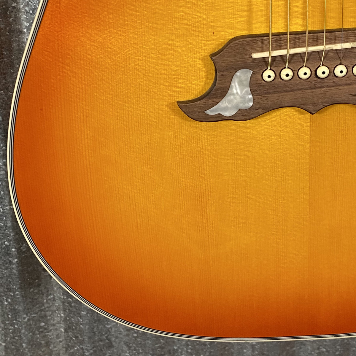 Epiphone Dove Pro Violinburst Acoustic Electric Guitar #2693 Used