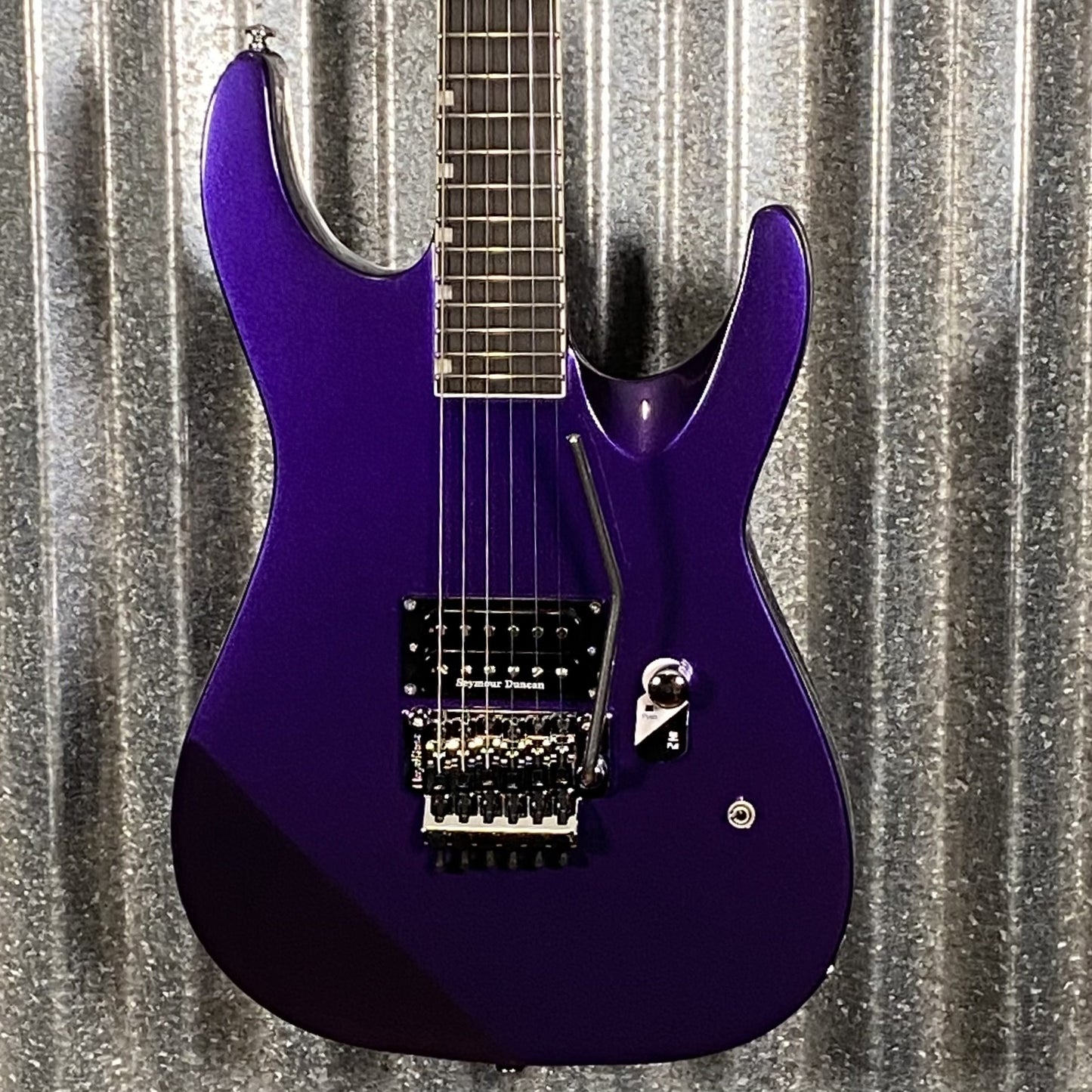 ESP LTD M-1 Custom CMT '87 Dark Metallic Purple Guitar #1728 Used