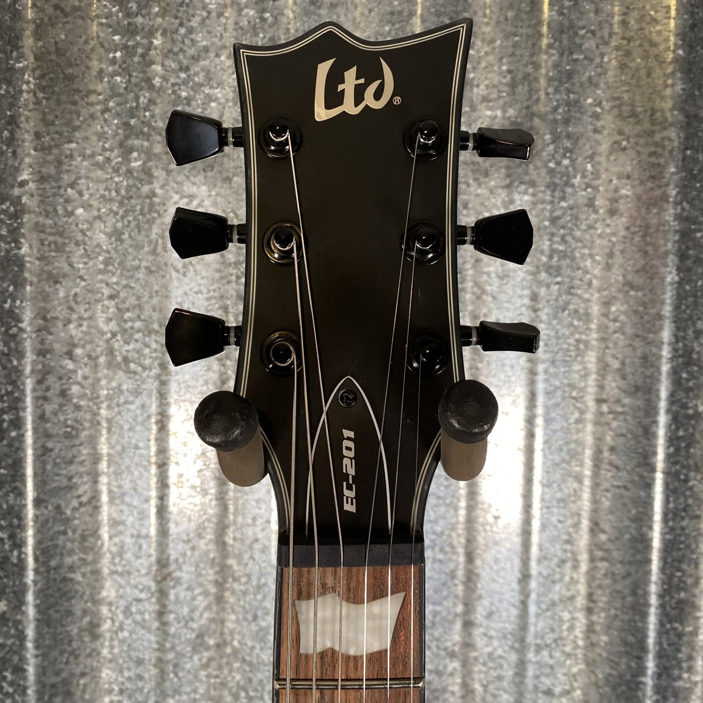 ESP LTD EC-201 Black Satin Guitar EC201BLKS #2477 Used