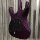 ESP LTD KH-602 Kirk Hammett Purple Sparkle EMG Guitar & Case KH602PSP #1773 Used