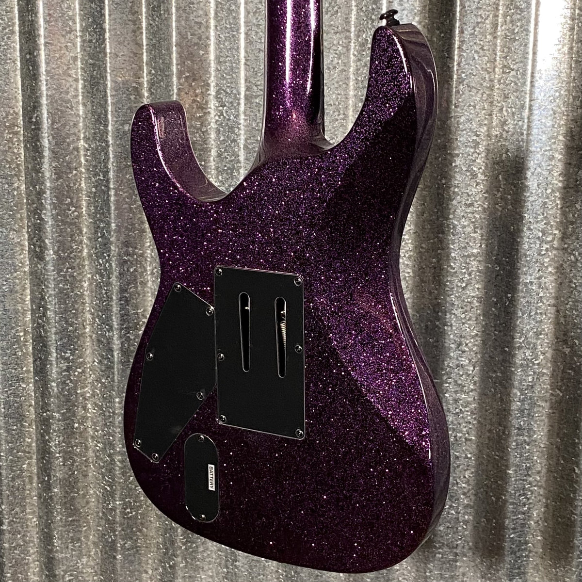 ESP LTD KH-602 Kirk Hammett Purple Sparkle EMG Guitar & Case KH602PSP #1773 Used