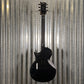 ESP LTD EC FR Black Metal Floyd Rose Black Satin Guitar ECFRBKMBLKS #1585 Used