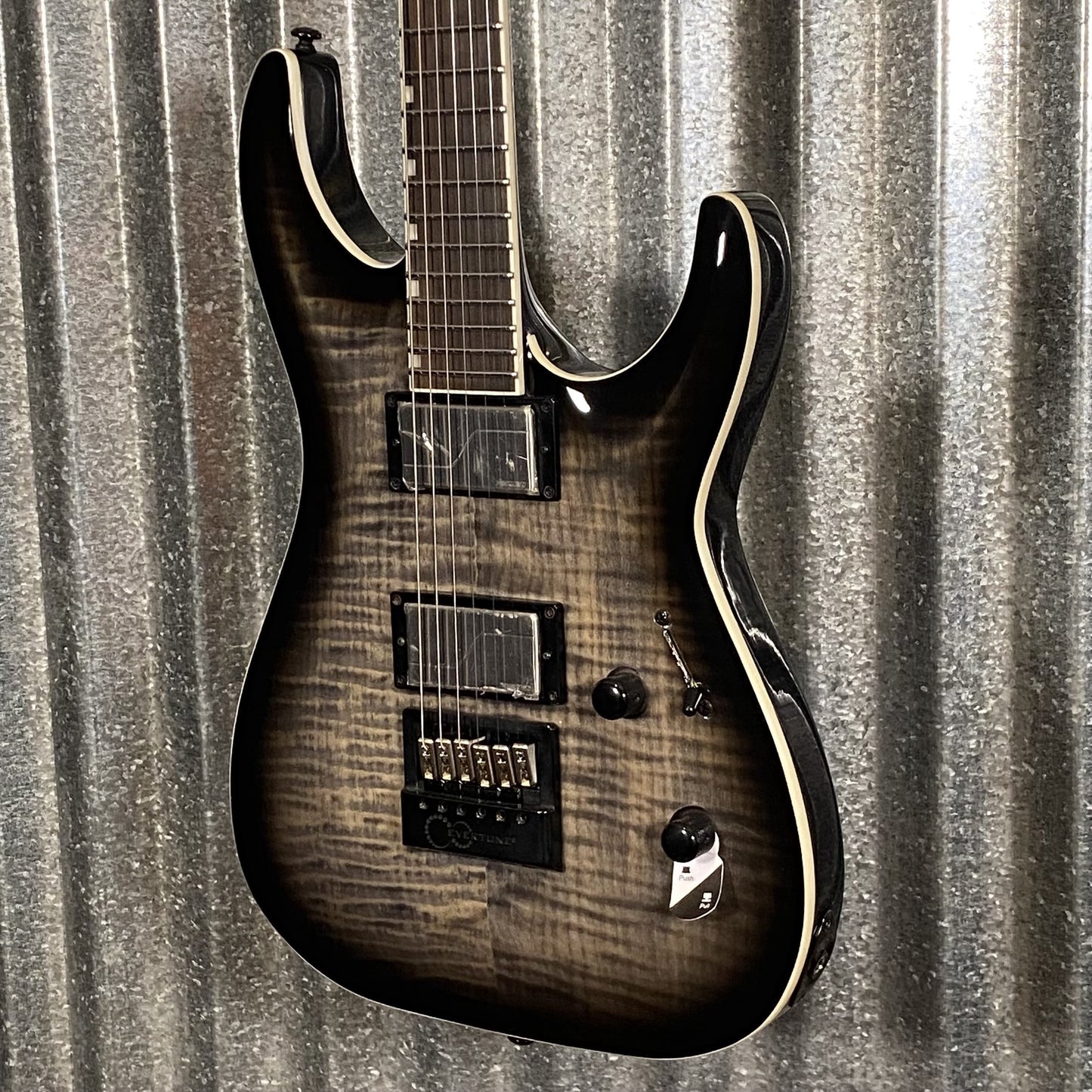 ESP LTD MH-1000 Evertune Charcoal Burst Guitar #1953 Used