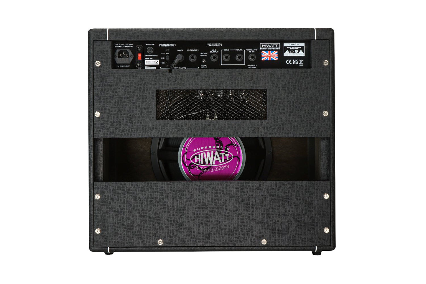 Hiwatt T40/20 40/20 Watt 2 Channel 1x12" Reverb Guitar Amplifier Combo