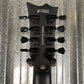 ESP LTD EC-258 8 String Black Satin Guitar EC258BLKS #1627 Used