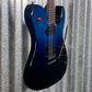Westcreek Guitars Helyx T Style Dual Humbucker Ocean Vortex Blue Guitar #0019 Used