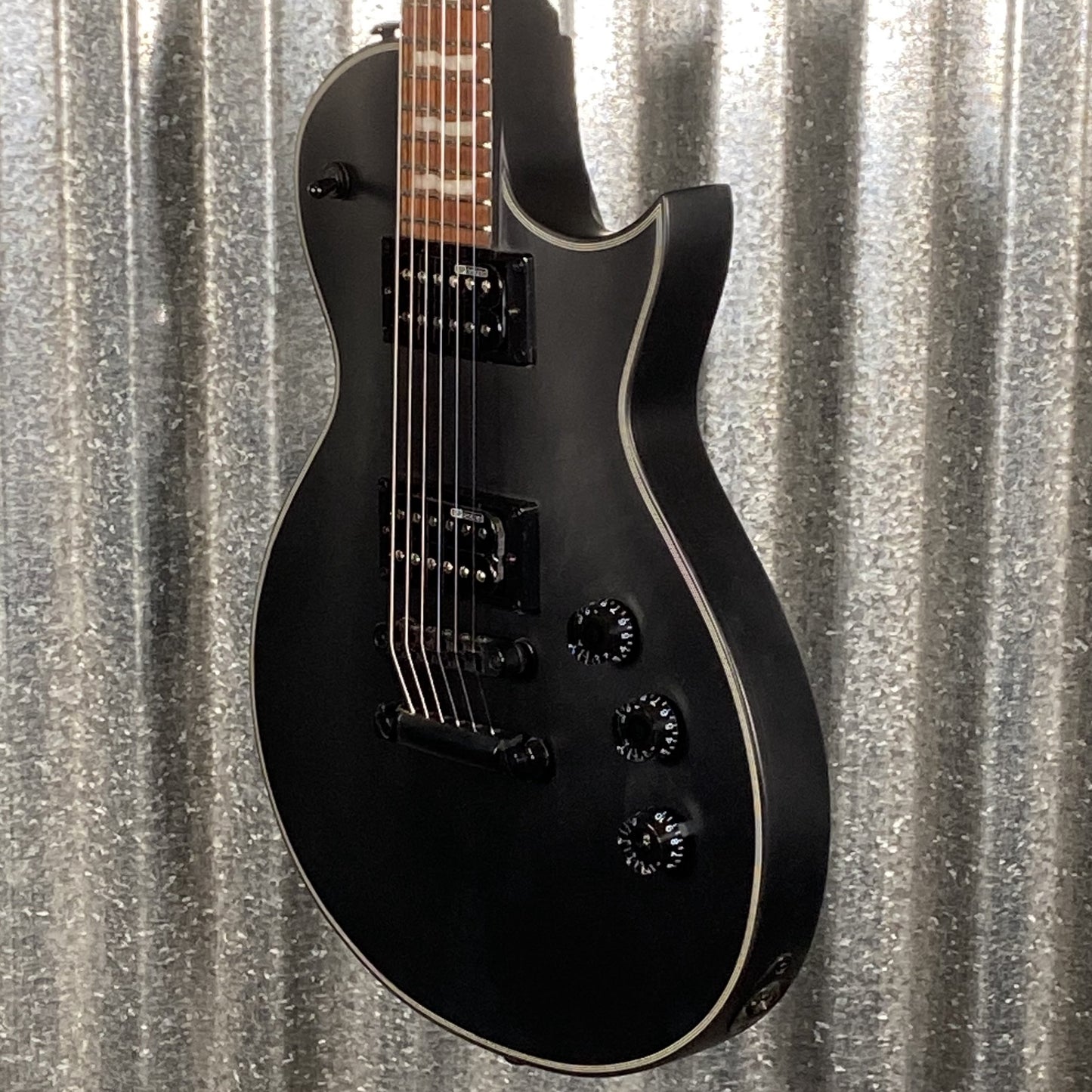 ESP LTD EC-256 Black Satin Guitar EC256BLKS #0496 Used