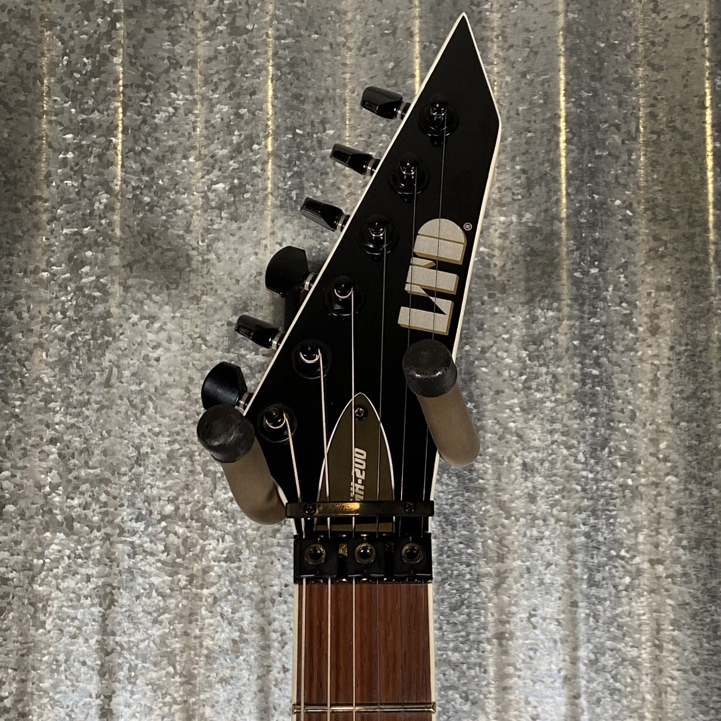 ESP LTD MH-200 Black Guitar MH200BLK #1070 Used