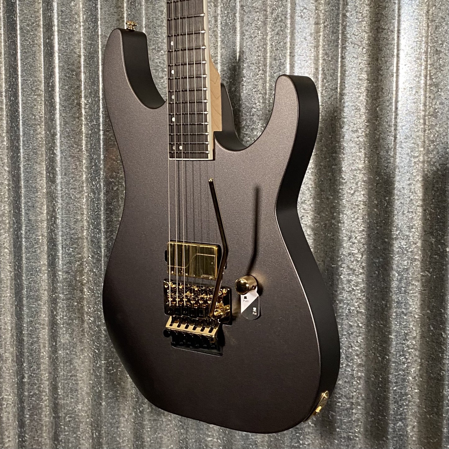ESP LTD M-1001 Charcoal Metallic Satin Guitar & Case #0464 Used
