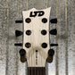 ESP LTD EC Arctic Metal Snow White Satin Guitar ECARMSWS #0177 Used