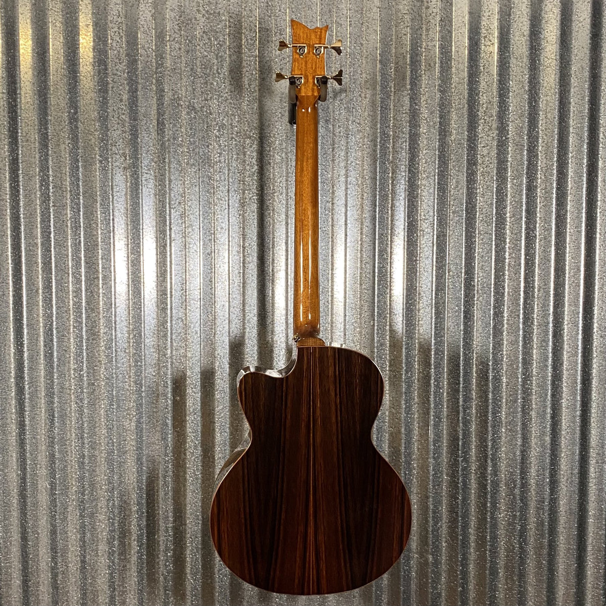 Ortega STRIPEDSU.ACB Natural 4 String Acoustic Electric Bass & Bag #1608