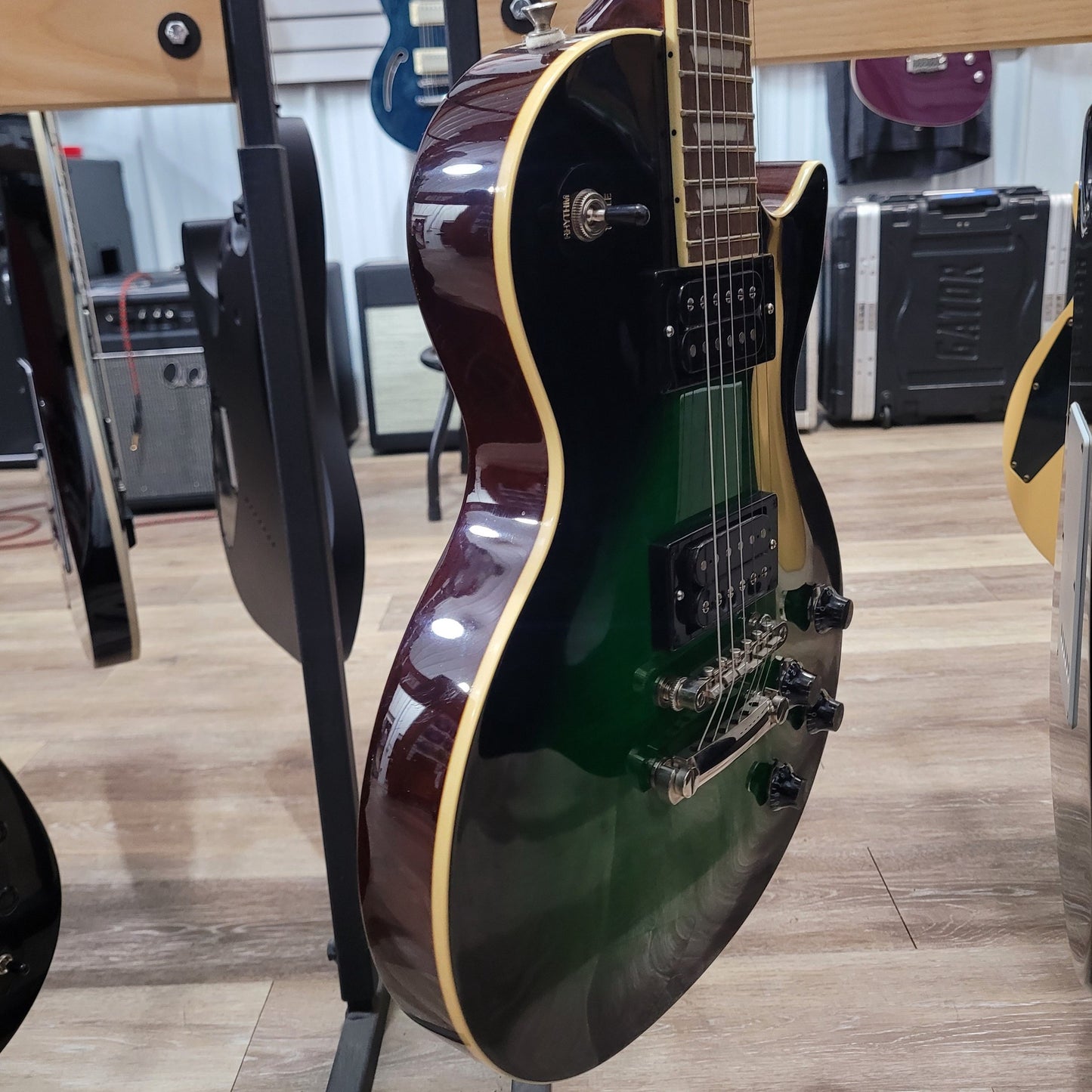 Epiphone Slash Standard Les Paul Anaconda Burst Guitar #3276 Cracked