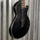 ESP LTD EC-257 7 String Black Satin Guitar EC257BLKS #0525 Used