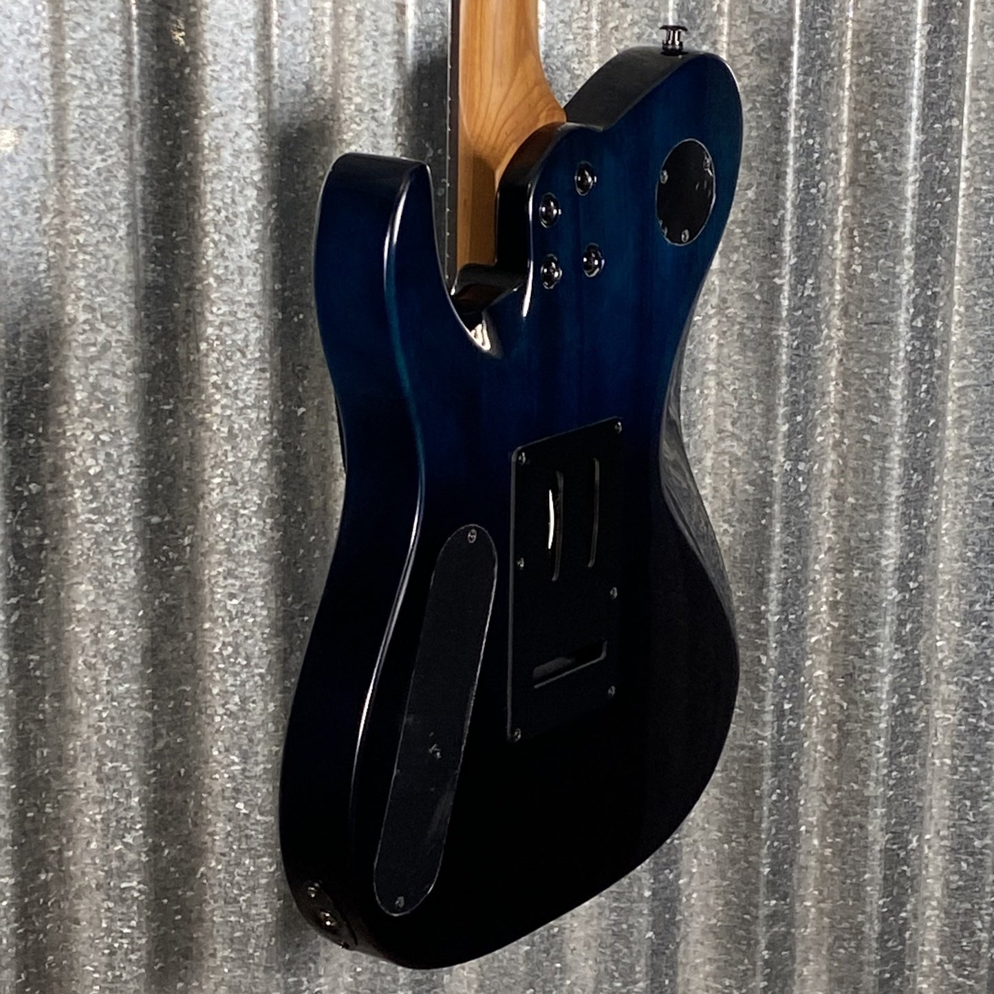 Westcreek Guitars Helyx T Style Dual Humbucker Ocean Vortex Guitar #0094 Used