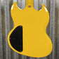 Westcreek Guitars Racer SG Offset Style Bumble-B Yellow #0035 Used