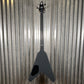 HardLuck Kings Cobra V 4 String Bass Gun Metal & Case #26001 Used