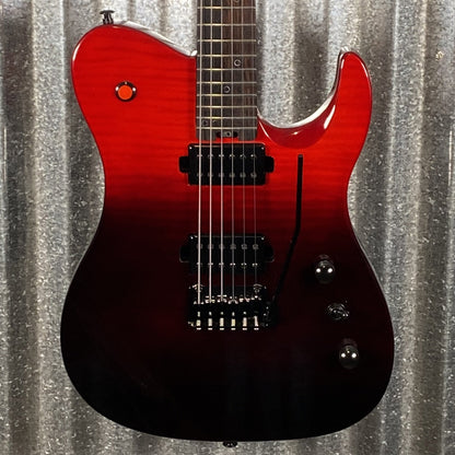 Westcreek Guitars Helyx T Style Dual Humbucker Sunset Ember Guitar #0015 Used