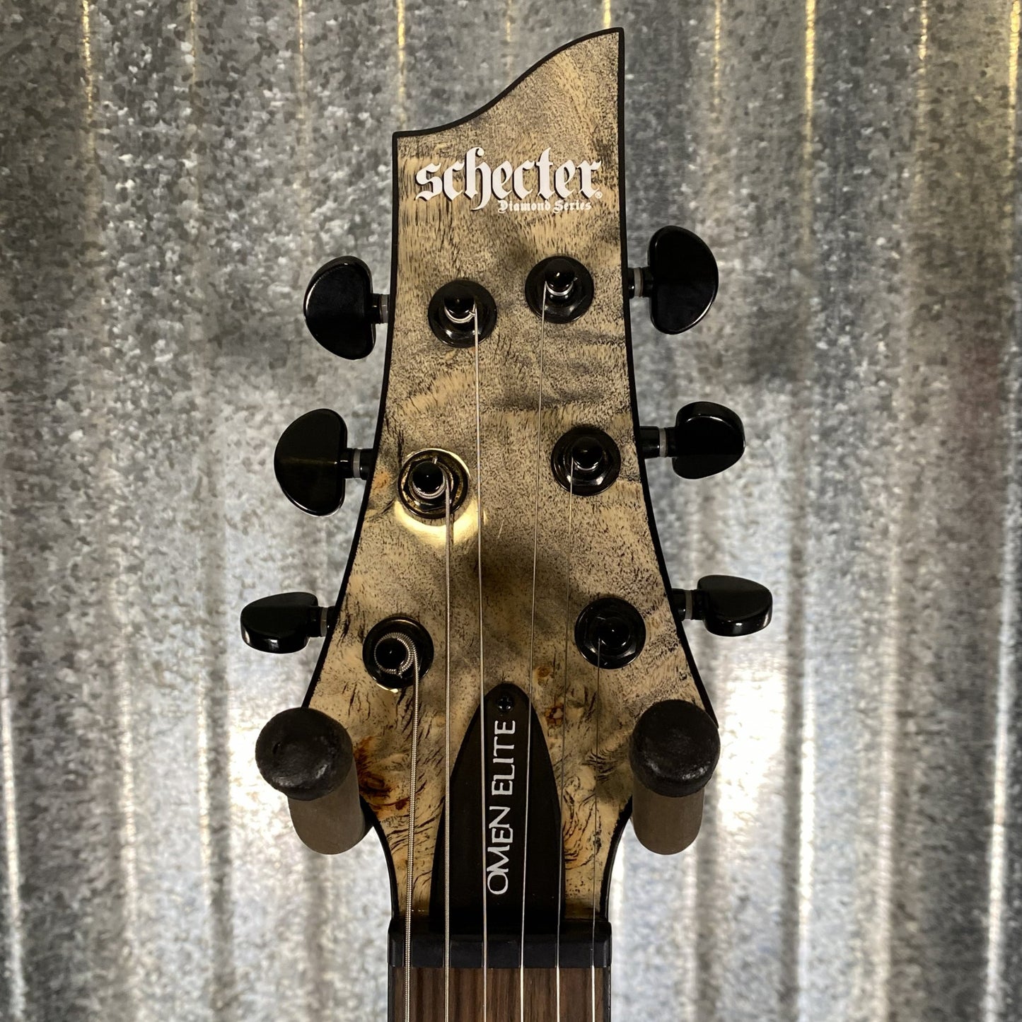 Schecter Omen Elite 6 Charcoal Guitar #0780 Used