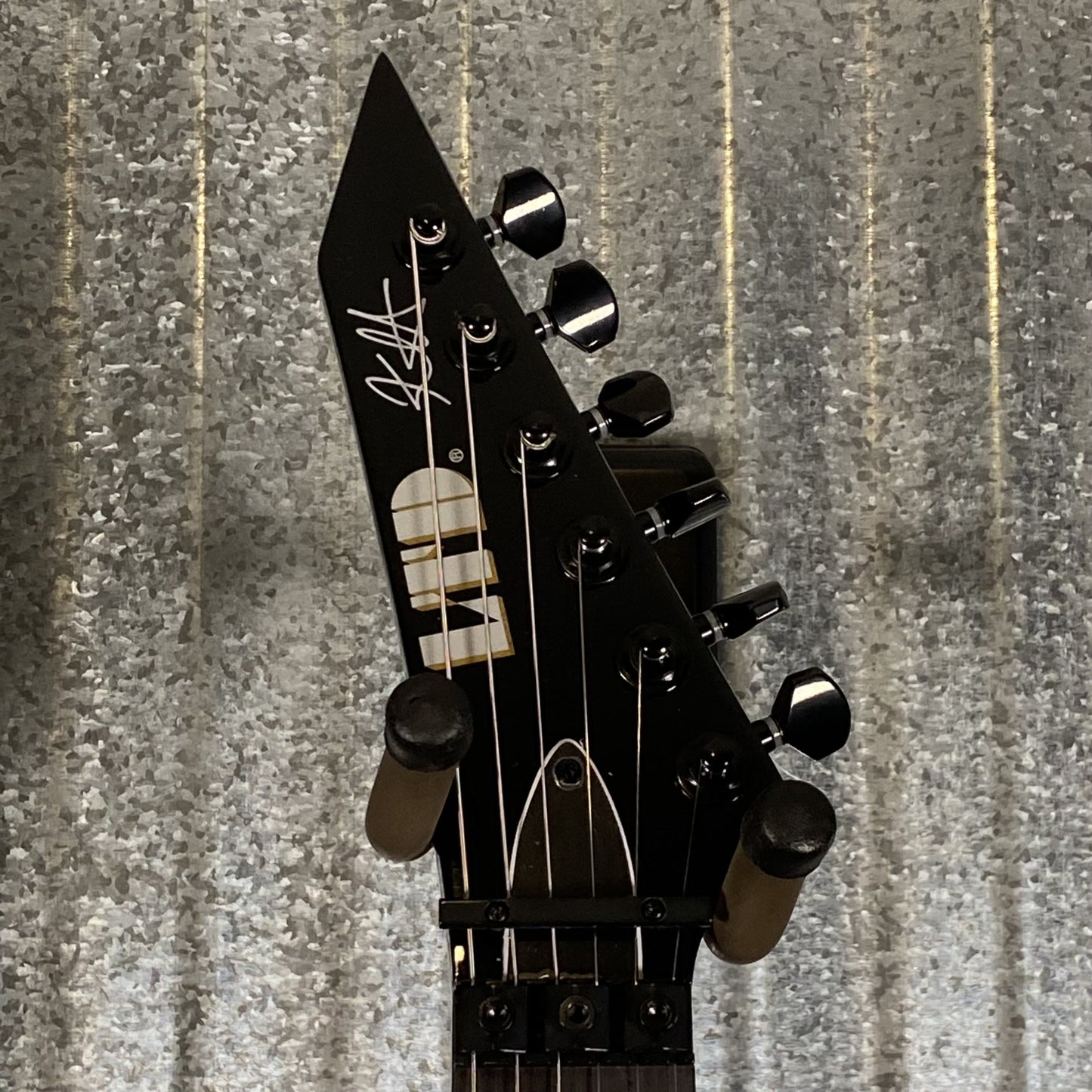 ESP LTD KH-602 Kirk Hammett EMG Black Guitar & Case LKH602 #0266 Used