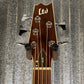 ESP LTD TL-5 5 String Acoustic Electric Thinline Bass Natural TL5NAT #0400 Used