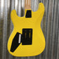 ESP LTD GL-200MT George Lynch Yellow Tiger Stripe Graphic Guitar LGL200MT #0131 Used