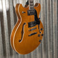 Westcreek Guitars 333 Semi Hollow Body Double Cutaway Amber Brown #0011 Used