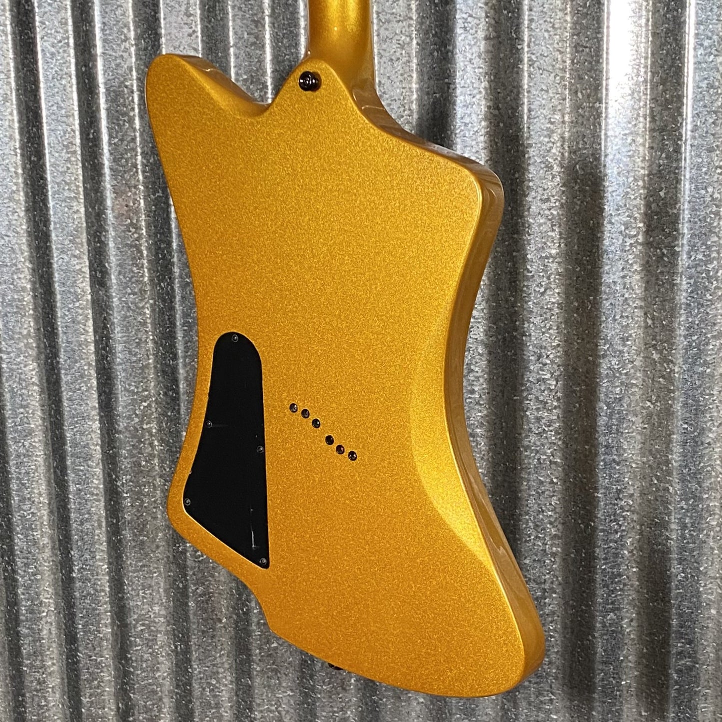 Westcreek Guitars Mirage T Bird Style Dual Humbucker Guitar Gold #0076 Used