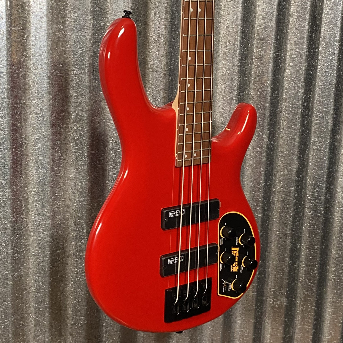 Cort Artisan C4 Deluxe Candy Red 4 String Bass C4DELUXECRD