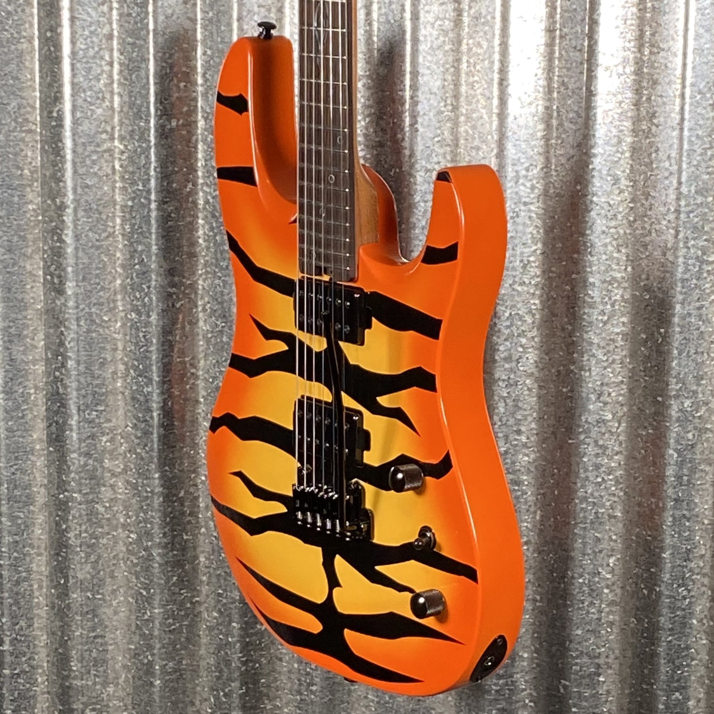 Westcreek Guitars Aetheris Superstrat Yellow Tiger Guitar #0011 Used