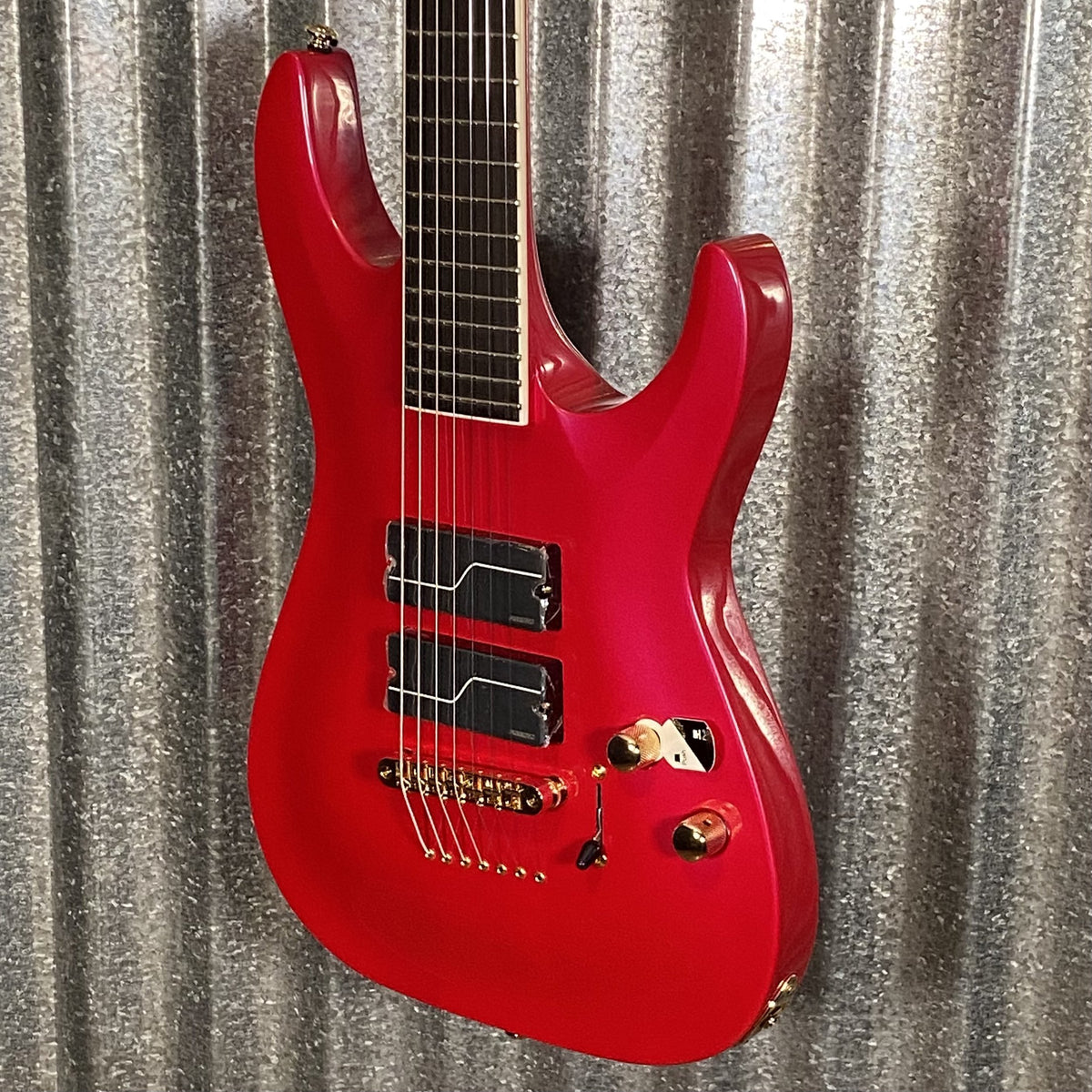 ESP LTD SC-607B Stephen Carpenter Magenta Guitar & Case SC607B #1838 Used
