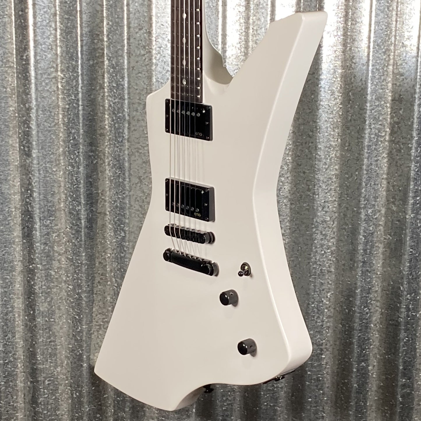 ESP LTD Snakebyte James Hetfield Snow White Guitar & Case SNAKEBYTESW #3924 Used