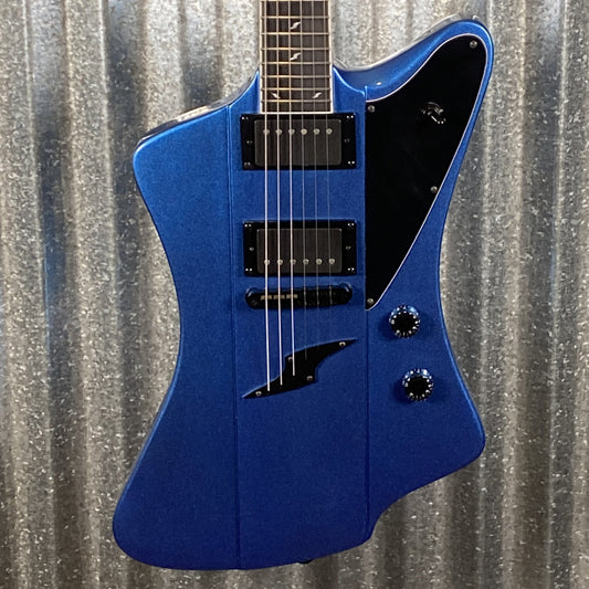 Westcreek Guitars Mirage T Bird Style Dual Humbucker Guitar Blue #0146 Used