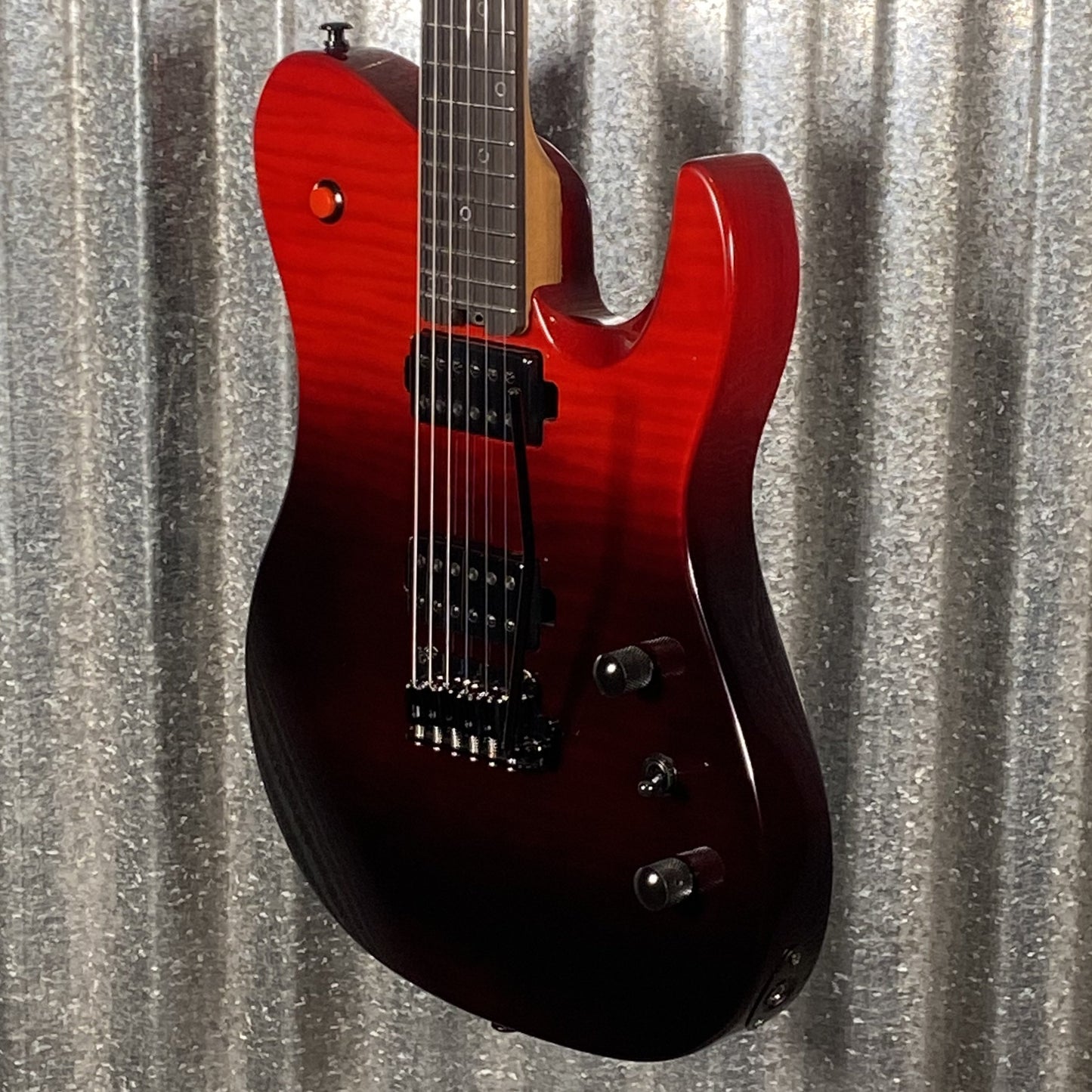 Westcreek Guitars Helyx T Style Dual Humbucker Sunset Ember Guitar #0137 Used